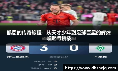 凯恩的传奇旅程：从天才少年到足球巨星的辉煌崛起与挑战